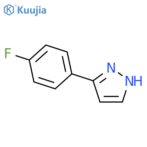 5-(4-Fluorophenyl)-1H-pyrazole structure