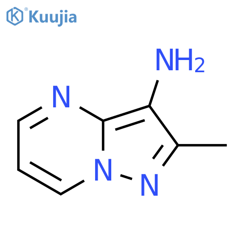 2-Methylpyrazolo[1,5-a]pyrimidin-3-amine structure