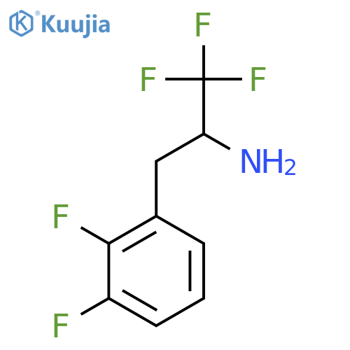 3-(2,3-difluorophenyl)-1,1,1-trifluoropropan-2-amine structure