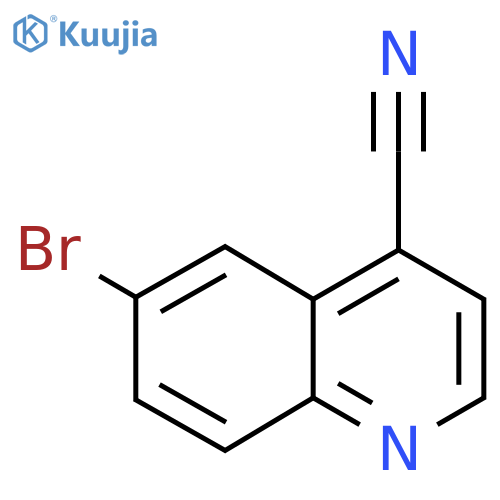 6-Bromoquinoline-4-carbonitrile structure