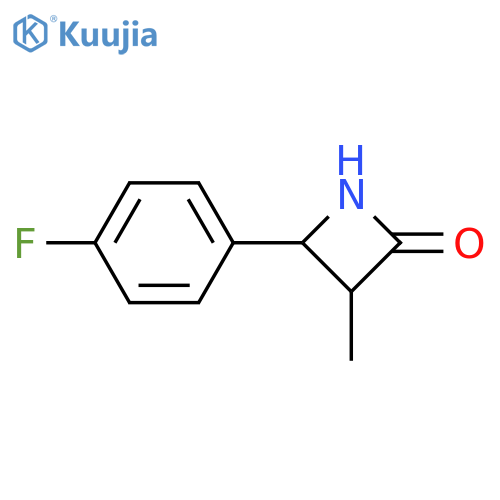 4-(4-Fluorophenyl)-3-methylazetidin-2-one structure