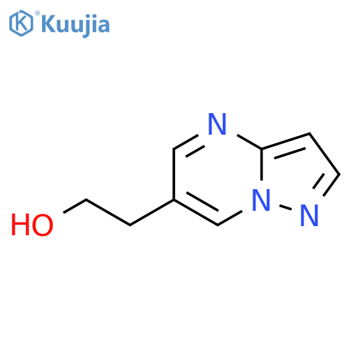 2-{pyrazolo1,5-apyrimidin-6-yl}ethan-1-ol structure