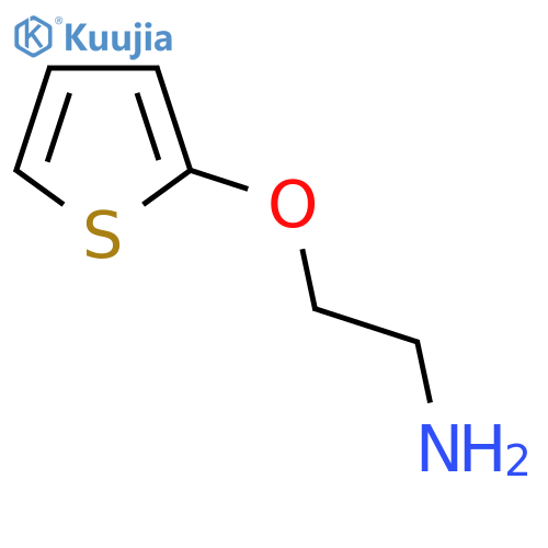 2-(thiophen-2-yloxy)ethan-1-amine structure