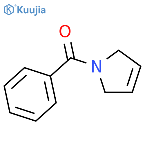 1H-Pyrrole, 1-benzoyl-2,5-dihydro- structure
