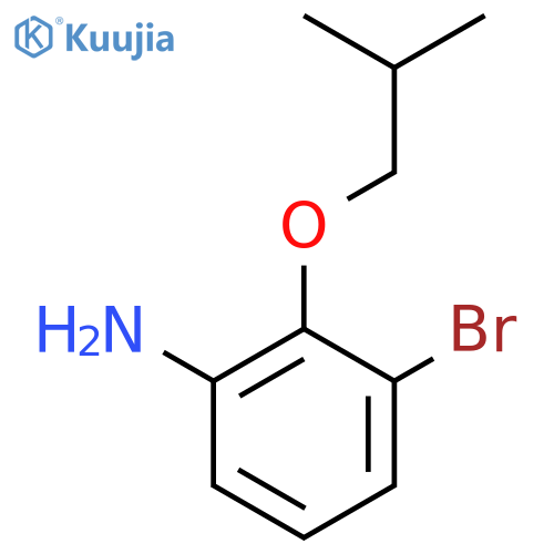 3-Bromo-2-isobutoxyphenylamine structure