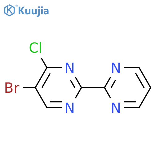 5-Bromo-4-chloro-2-(pyrimidin-2-yl)pyrimidine structure