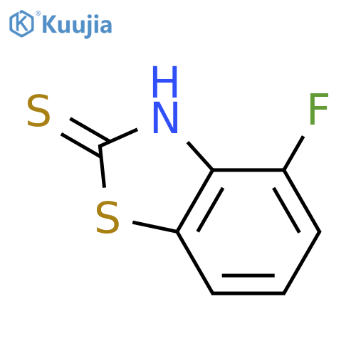 4-Fluoro-2-mercaptobenzothiazole structure