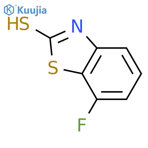 7-fluoro-2,3-dihydro-1,3-benzothiazole-2-thione structure