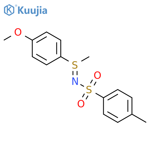 Benzenesulfonamide,N-[(4-methoxyphenyl)methyl-l4-sulfanylidene]-4-methyl- structure