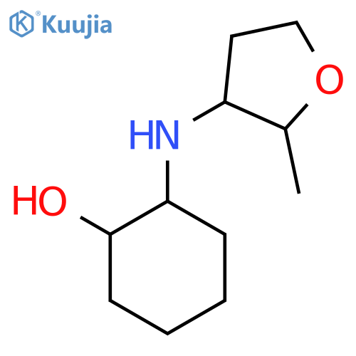 2-(2-methyloxolan-3-yl)aminocyclohexan-1-ol structure