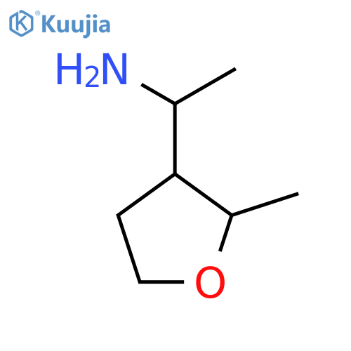 1-(2-methyloxolan-3-yl)ethan-1-amine structure