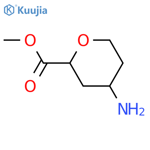 Methyl 4-aminooxane-2-carboxylate structure