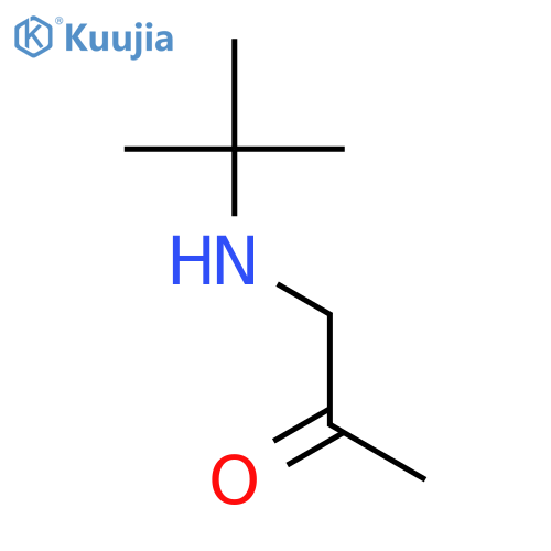 2-Propanone,1-[(1,1-dimethylethyl)amino]- structure
