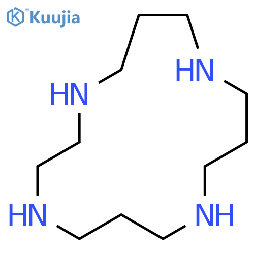 1,4,8,12-Tetraazacyclopentadecane structure
