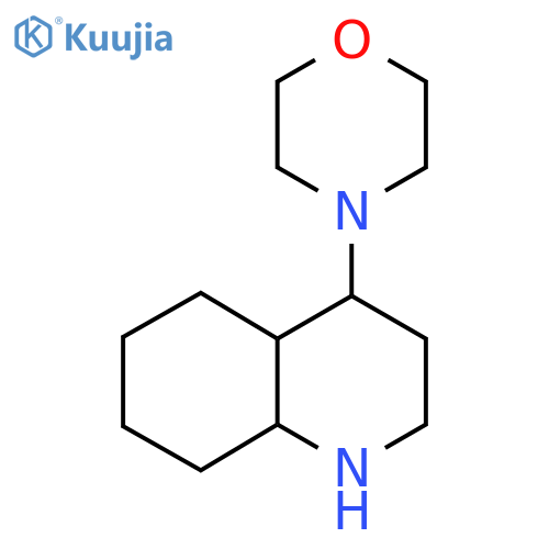 4-(Morpholin-4-yl)-decahydroquinoline structure