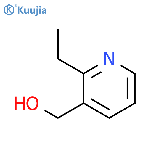 (2-ethylpyridin-3-yl)methanol structure