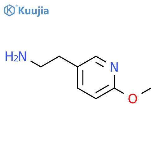 2-(6-Methoxypyridin-3-YL)ethanamine structure