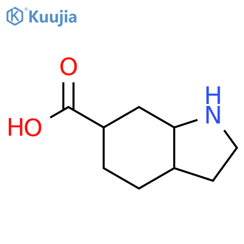 octahydro-1H-indole-6-carboxylic acid structure