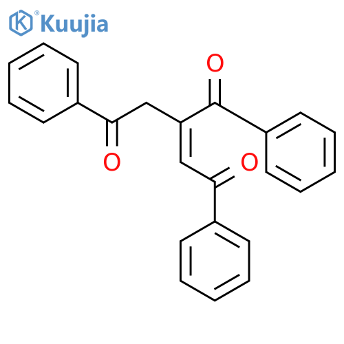 2-Pentene-1,5-dione,3-benzoyl-1,5-diphenyl- structure