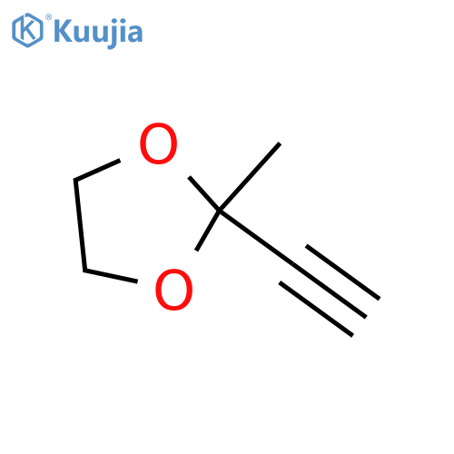 1,3-Dioxolane, 2-ethynyl-2-methyl- structure