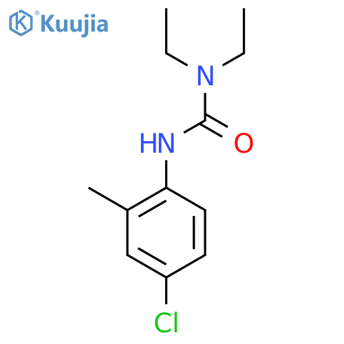 3-(4-Chloro-2-methylphenyl)-1,1-diethylurea structure