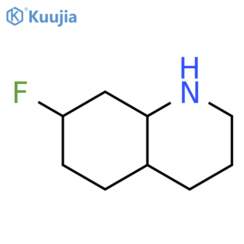 7-fluoro-decahydroquinoline structure