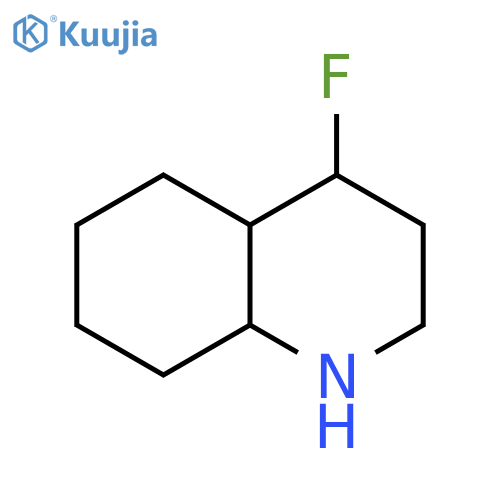 4-fluoro-decahydroquinoline structure