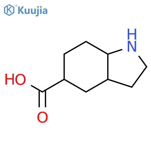 octahydro-1H-indole-5-carboxylic acid structure