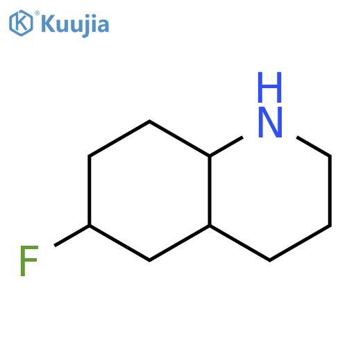 6-fluoro-decahydroquinoline structure