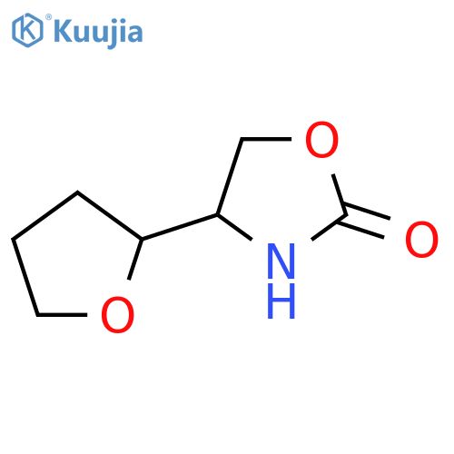 4-(oxolan-2-yl)-1,3-oxazolidin-2-one structure