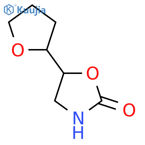5-(oxolan-2-yl)-1,3-oxazolidin-2-one structure
