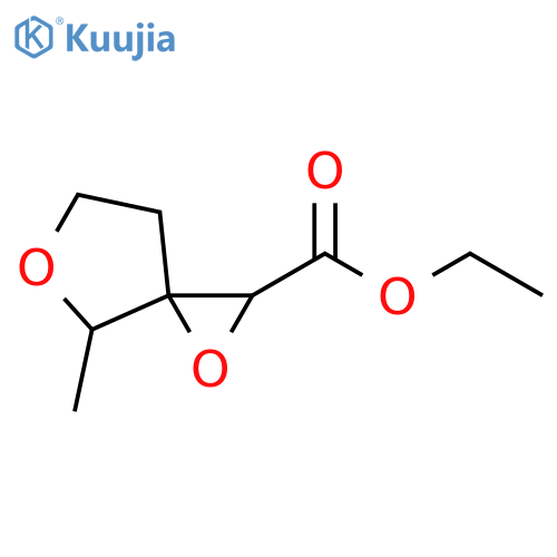 1,5-Dioxaspiro[2.4]heptane-2-carboxylic acid, 4-methyl-, ethyl ester structure