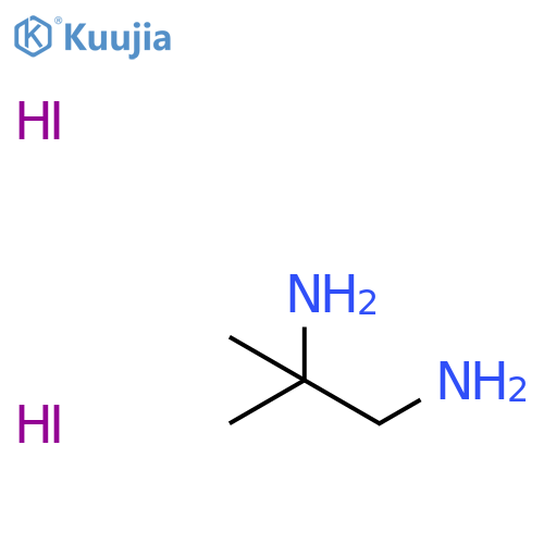 2-methylpropane-1,2-diamine dihydrochloride structure