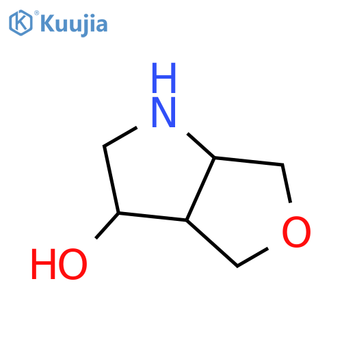 hexahydro-1H-furo3,4-bpyrrol-3-ol structure