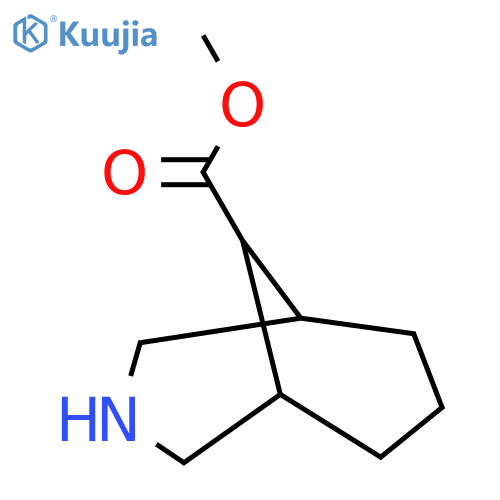 methyl 3-azabicyclo[3.3.1]nonane-9-carboxylate structure