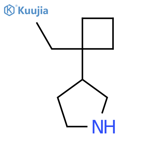 3-(1-ethylcyclobutyl)pyrrolidine structure