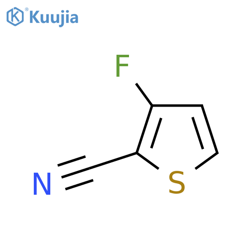 3-Fluorothiophene-2-carbonitrile structure