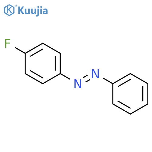 Diazene,1-(4-fluorophenyl)-2-phenyl- structure