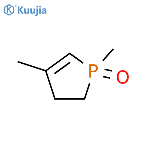 1H-Phosphole,2,3-dihydro-1,4-dimethyl-, 1-oxide structure