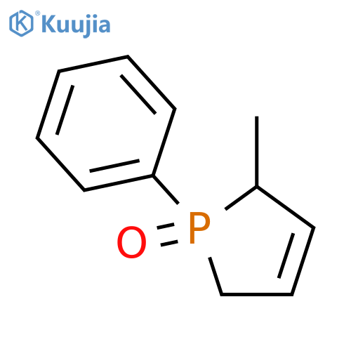 1H-Phosphole,2,5-dihydro-2-methyl-1-phenyl-, 1-oxide structure