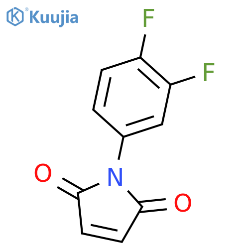 1-(3,4-difluorophenyl)-2,5-dihydro-1H-pyrrole-2,5-dione structure