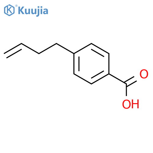 4-(3-Butenyl)benzoic acid structure