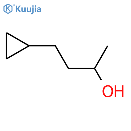 4-cyclopropylbutan-2-ol structure
