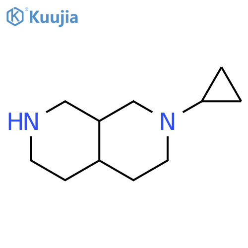 2-cyclopropyl-decahydro-2,7-naphthyridine structure