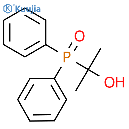 2-Propanol,2-(diphenylphosphinyl)- structure