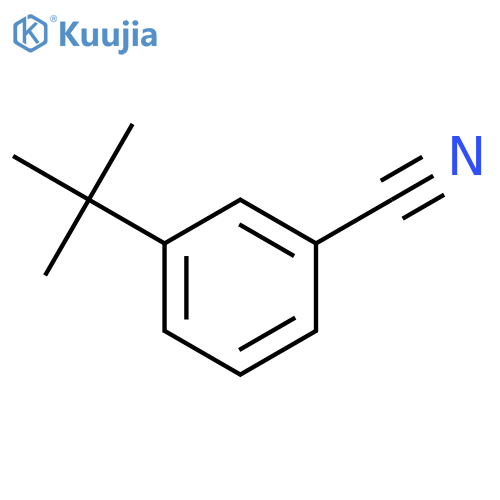 3-tert-Butyl-benzonitrile structure