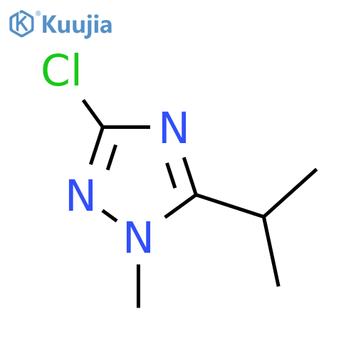 3-Chloro-5-isopropyl-1-methyl-1H-1,2,4-triazole structure