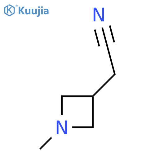 (1-Methyl-azetidin-3-yl)-acetonitrile structure