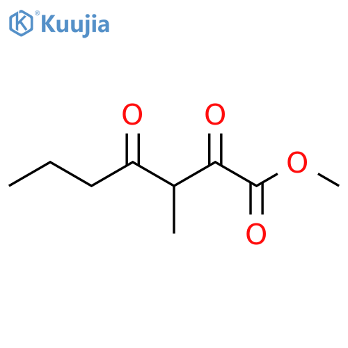 methyl 3-methyl-2,4-dioxoheptanoate structure