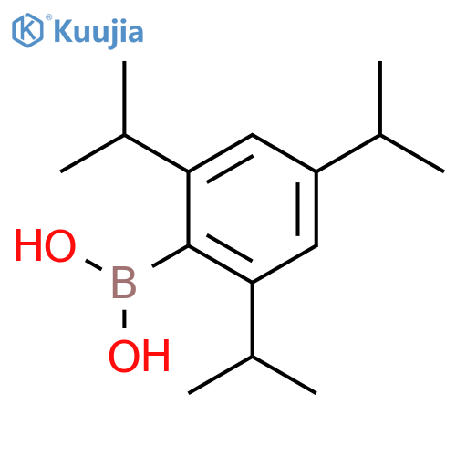 2,4,6-Triisopropylbenzeneboronic Acid structure
